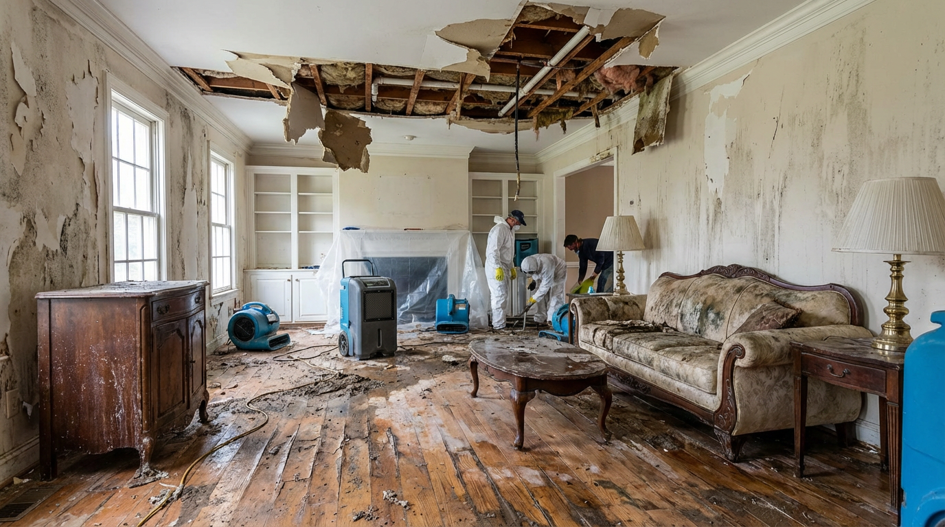 WATER DAMAGE RESTORATION